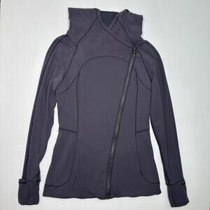Lululemon Asymmetrical Full Zip Long Sleeve Jacket